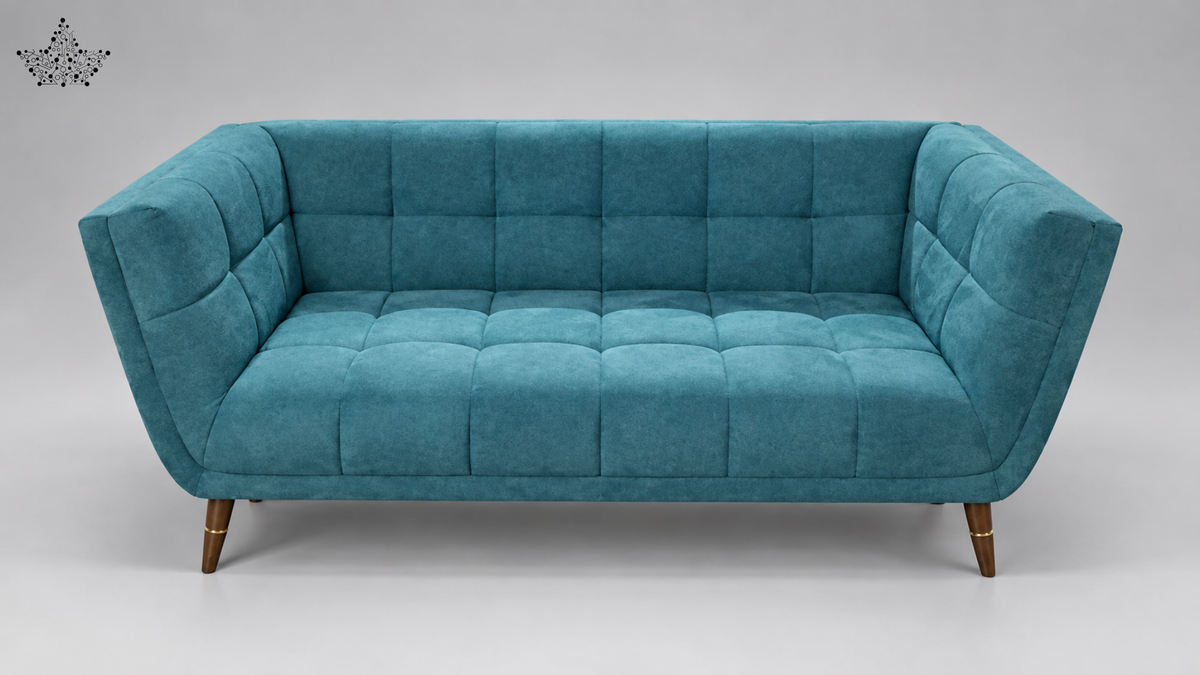 Ardas Celeste Velvet Sofa – Aqua