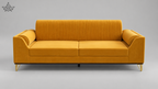 Ardas Aqua Pleat Sofa