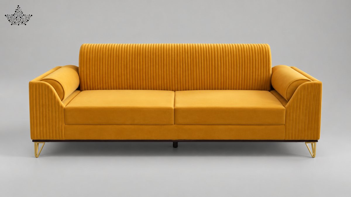 Ardas Aqua Pleat Sofa