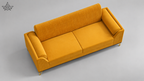 Ardas Aqua Pleat Sofa