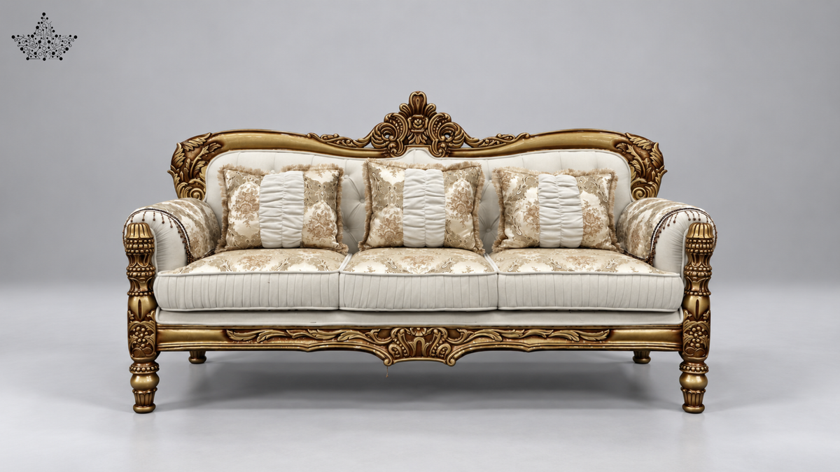 Ardas Maharaja Royal Carved Sofa Set