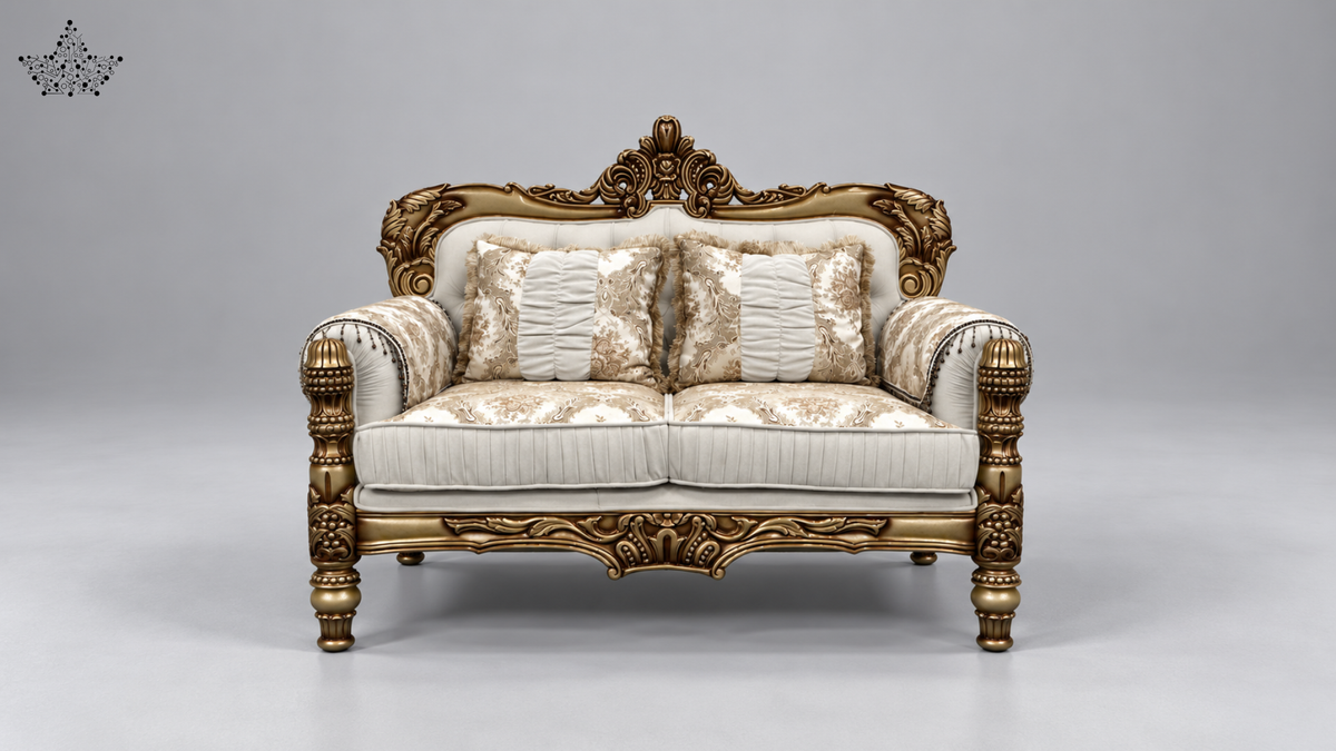 Ardas Maharaja Royal Carved Sofa Set