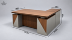 StratoDesk L Executive Table