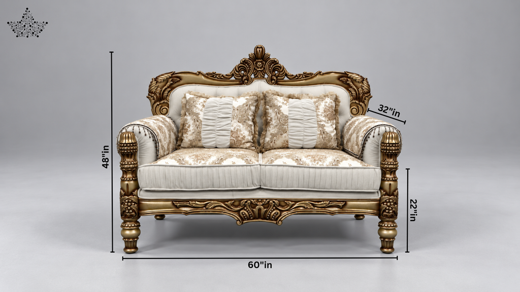 Ardas Maharaja Royal Carved Sofa Set
