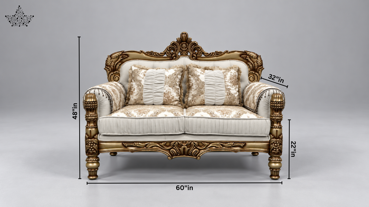 Ardas Maharaja Royal Carved Sofa Set