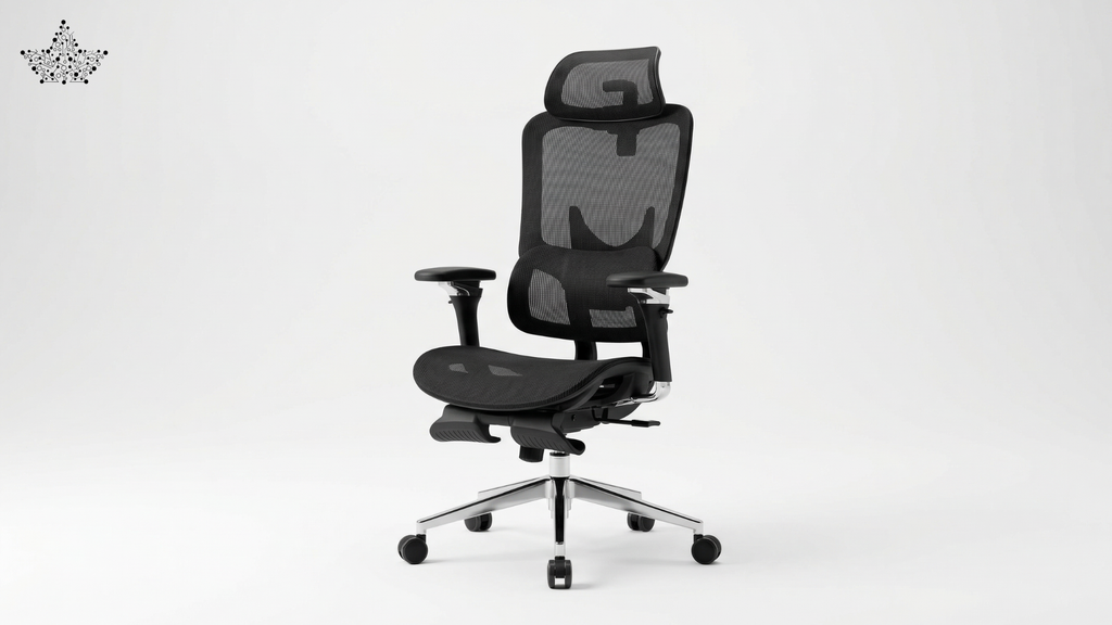 Mesh Chair Black High Back (Full Adjustable)