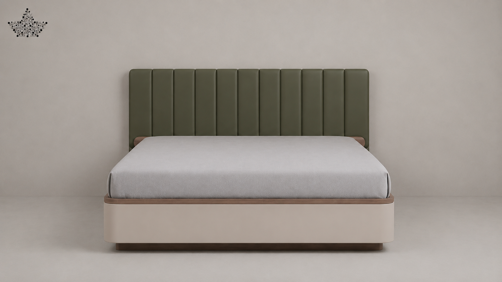 Olive Channel Bed