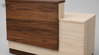 Walnut Reception Table