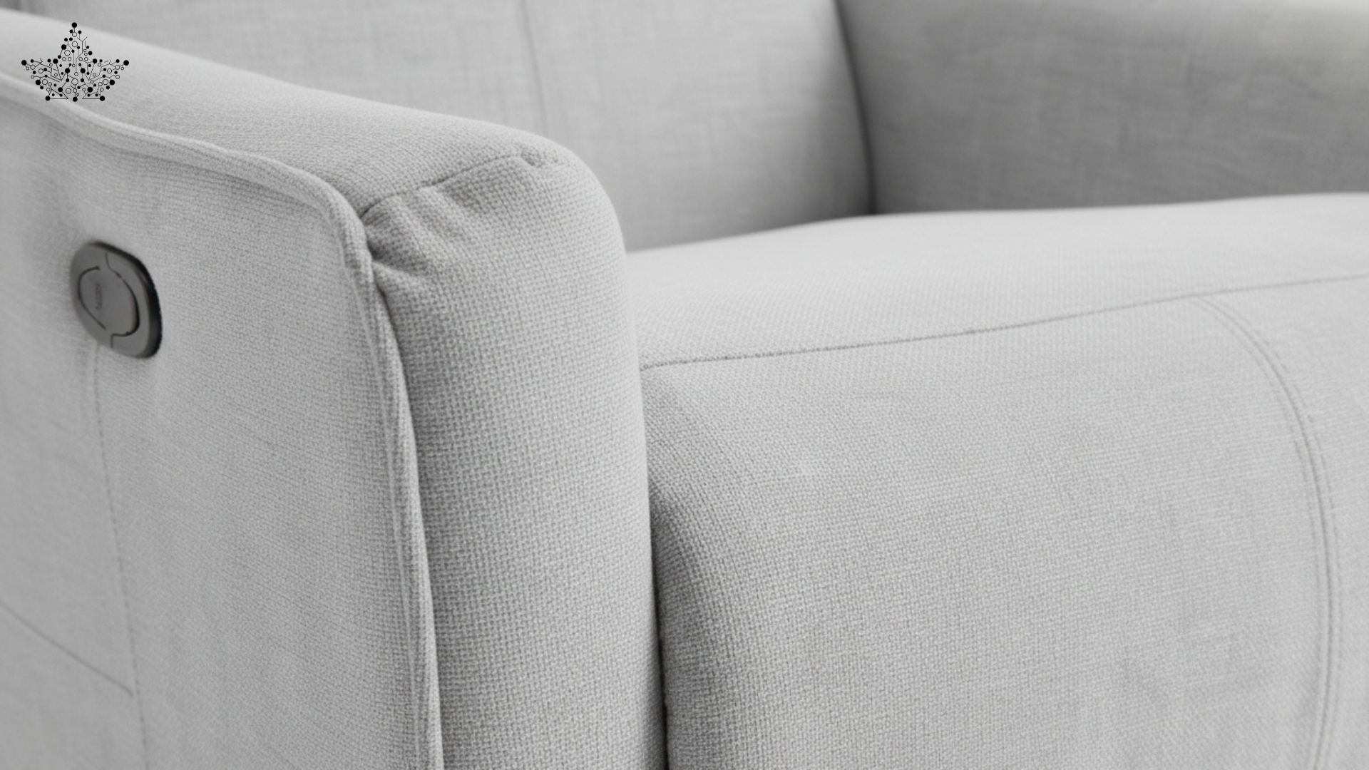 Rocking Revolving Recliner | Fabric Cotton Suede