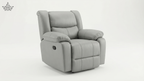 Motorise Soft Leather Recliner