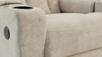 Rocking Revolving Recliner | Fabric Buckle