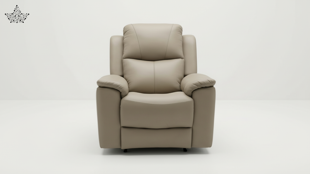 Motorise Soft Leather Recliner