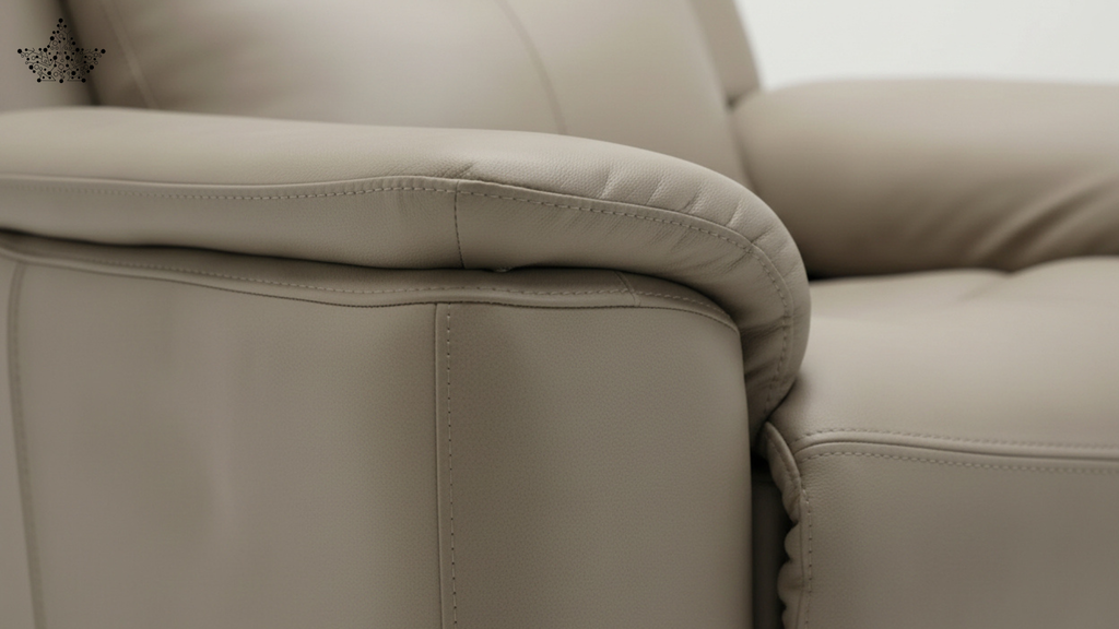 Motorise Soft Leather Recliner