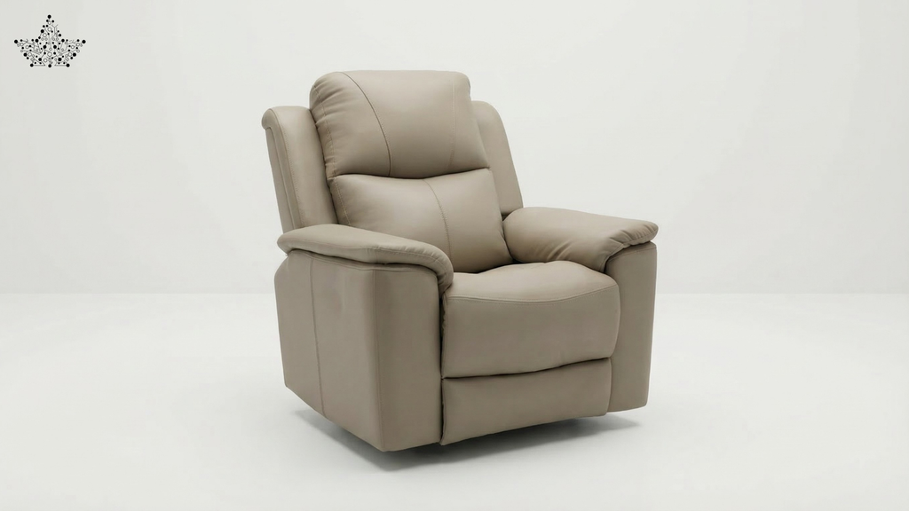 Motorise Soft Leather Recliner