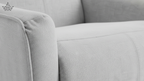 Rocking Revolving Recliner | Fabric Cotton Suede