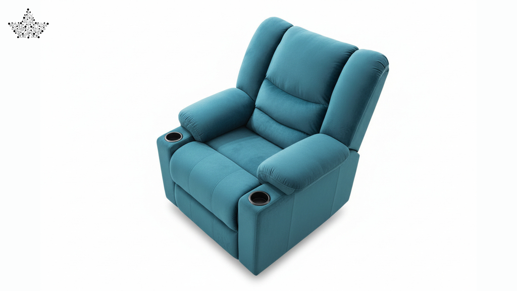 Teal Haven Motorized Recliner