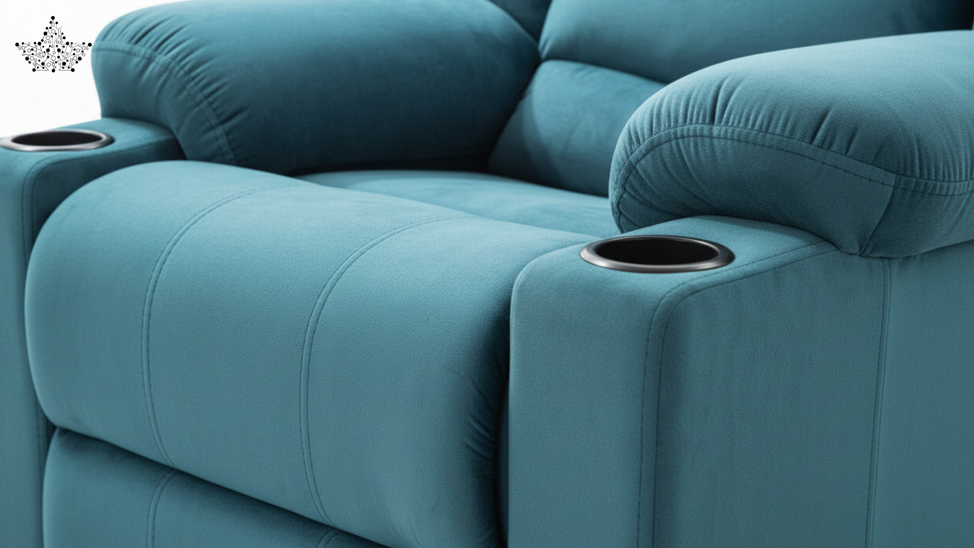 Teal Haven Motorized Recliner