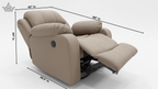 Manual Rocking Revolving Recliner