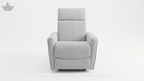 Rocking Revolving Recliner | Fabric Cotton Suede