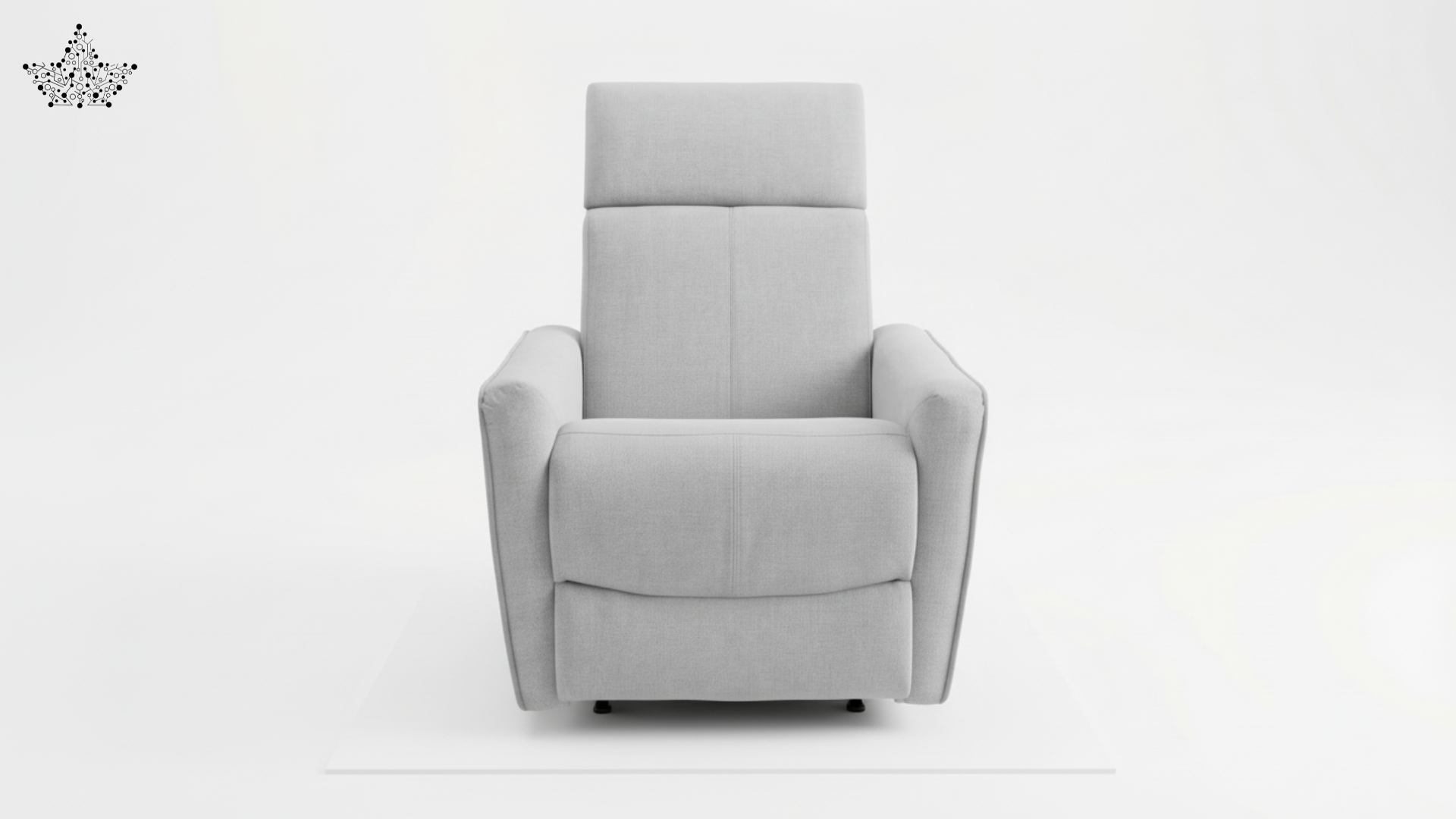 Rocking Revolving Recliner | Fabric Cotton Suede