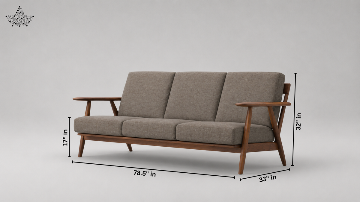 Hansen Teak Sofa