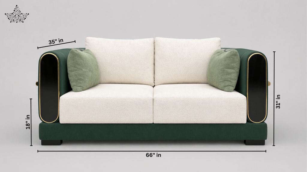 Green Lam Sofa