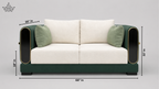 Green Lam Sofa