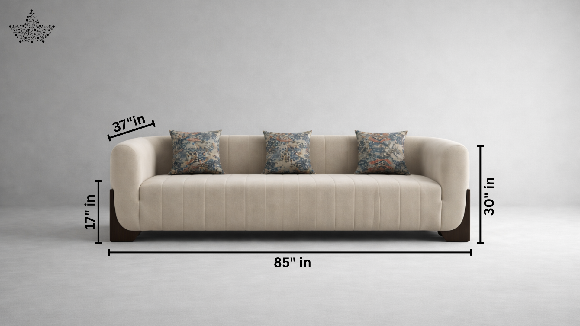 Ebony Sofa