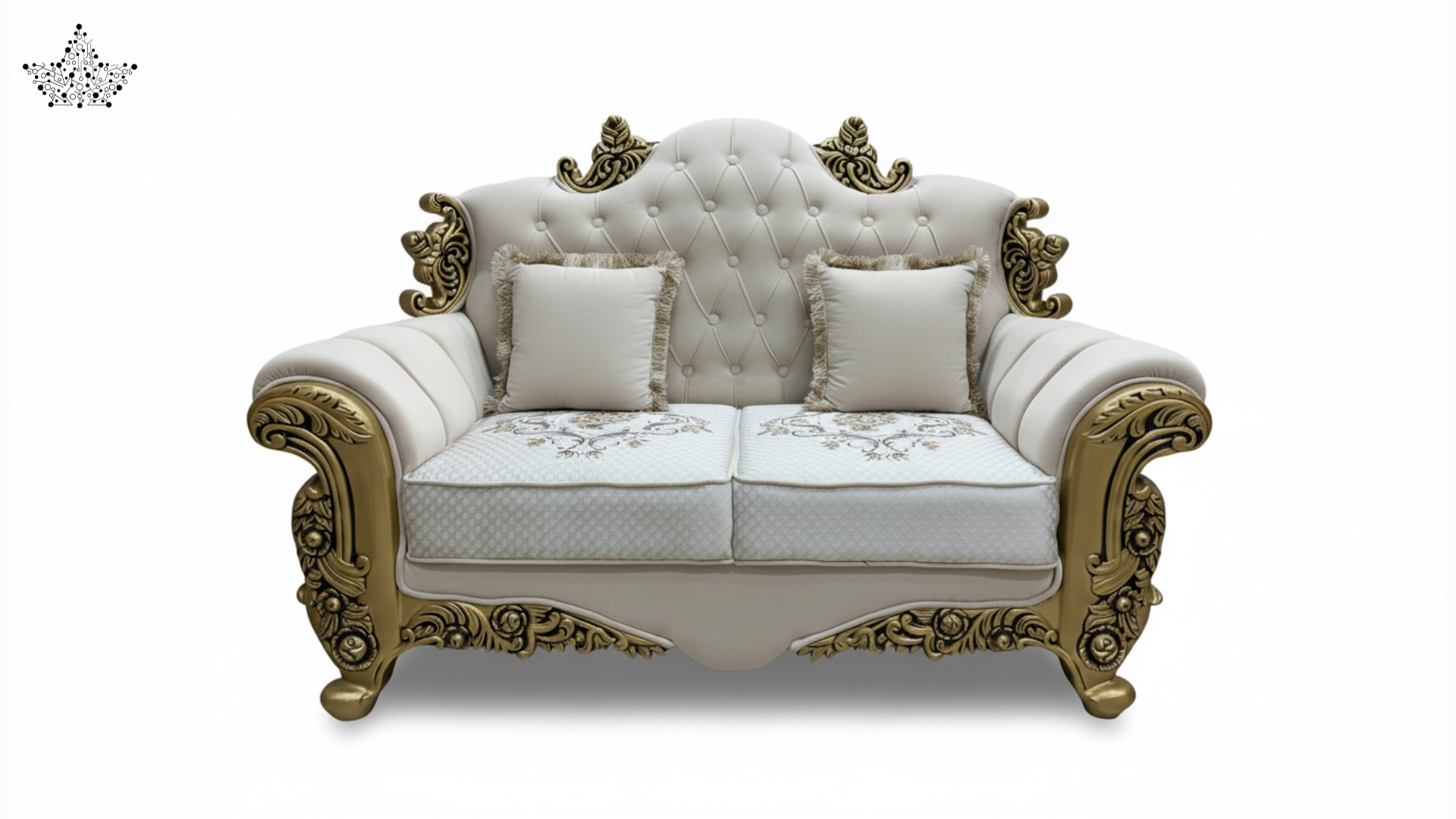 Florentine Gold Sofa Set