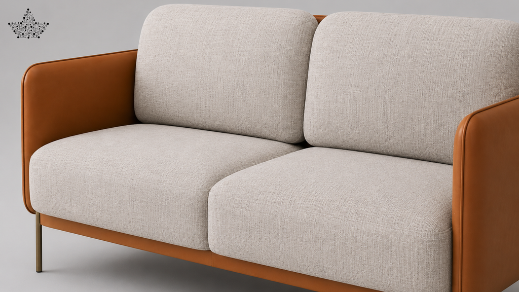 Luxe Slate Sofa