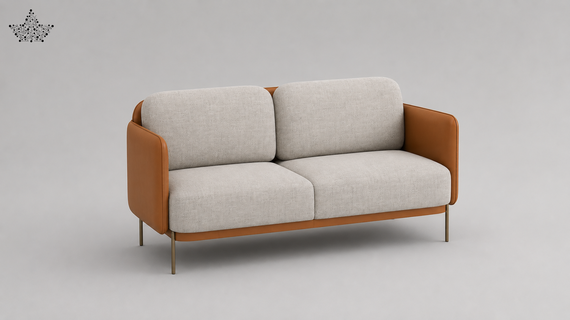 Luxe Slate Sofa