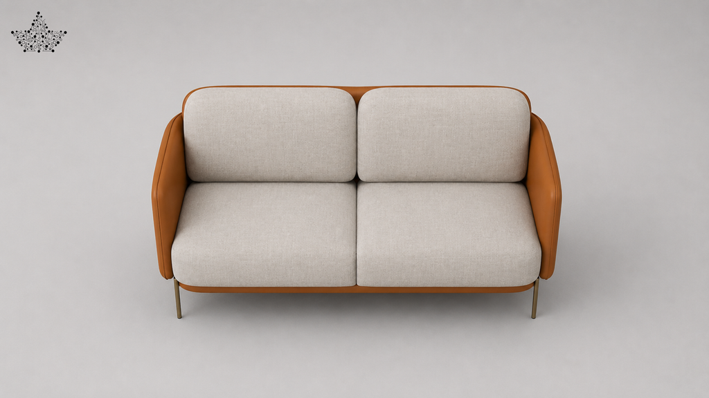 Luxe Slate Sofa