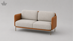 Luxe Slate Sofa
