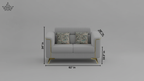 Verso K1 Sofa | Mid-Century