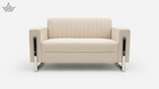 Creme Channel Sofa