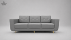 Regent Grey Sofa