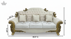 Florentine Gold Sofa Set
