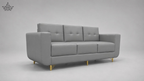 Regent Grey Sofa
