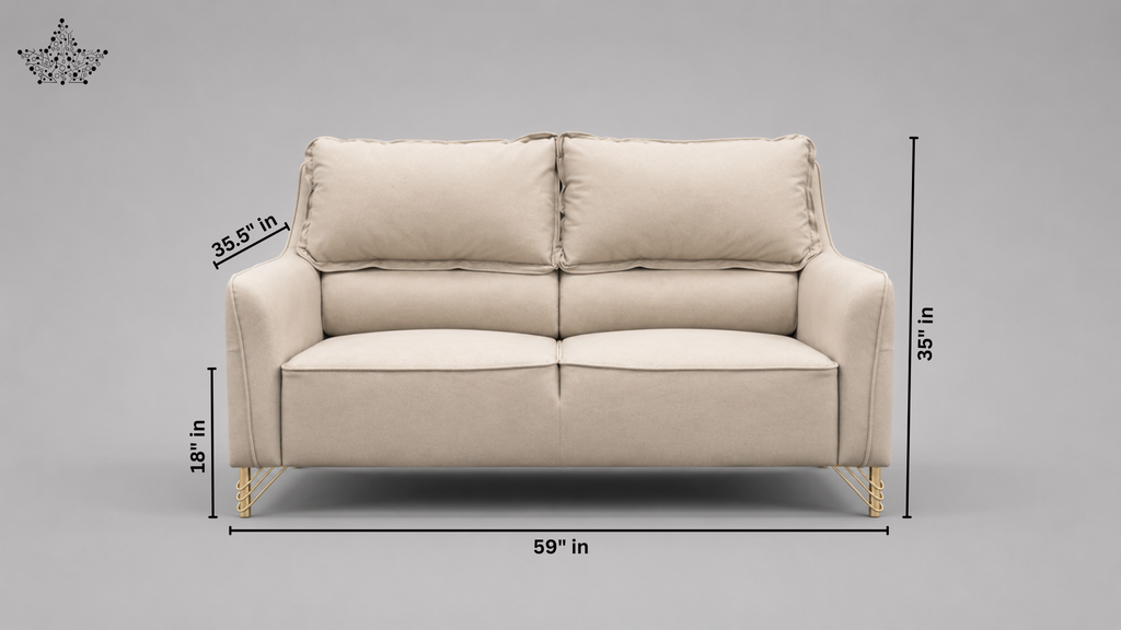 Polofill Leather Sofa Set