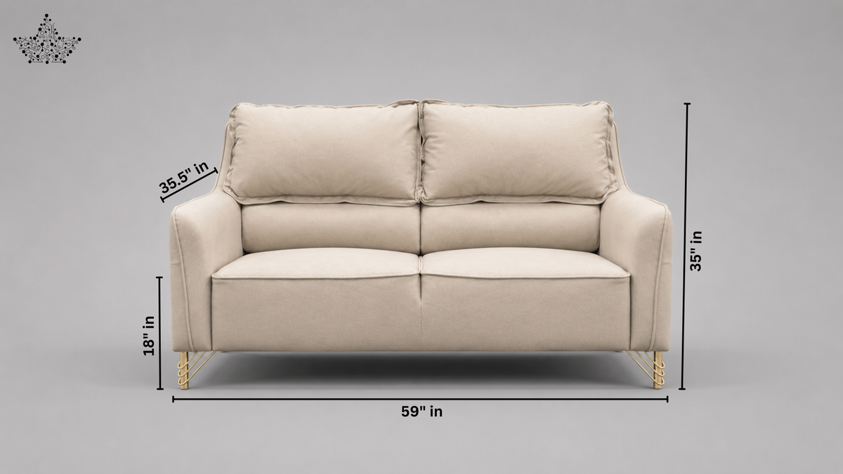 Polofill Leather Sofa Set