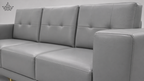 Regent Grey Sofa