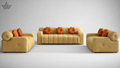 Zudiac Cream Sofa