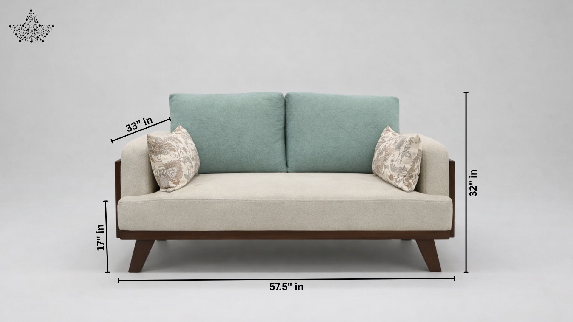 Lux Wood Sofa