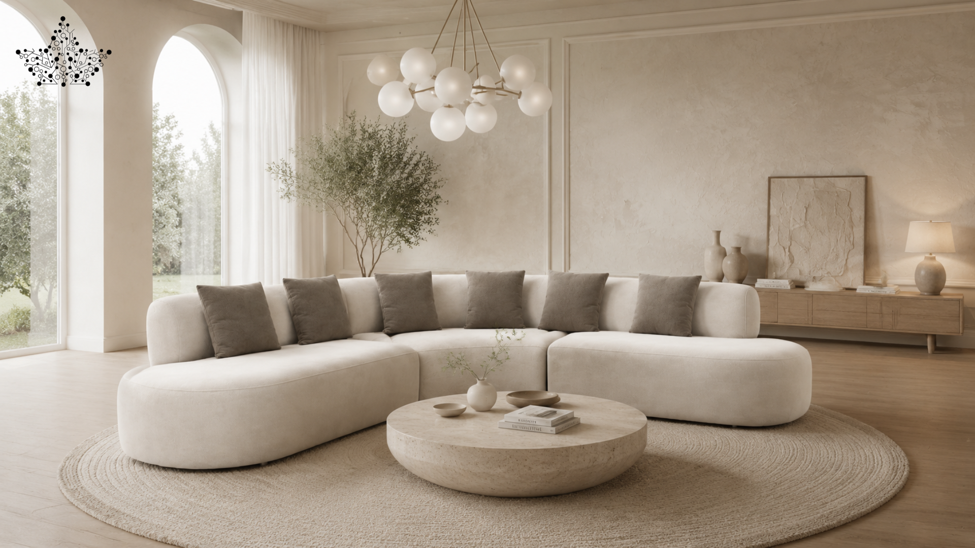Elora Curve Sofa