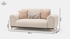 Magnolia Plush Sofa