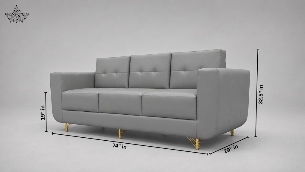Regent Grey Sofa