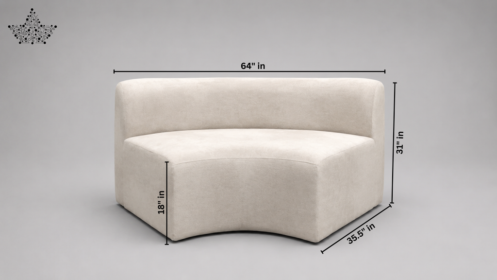 Elora Curve Sofa