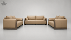 Aria Premium Leather Sofa Set