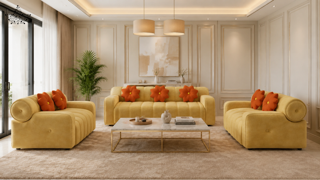 Zudiac Cream Sofa