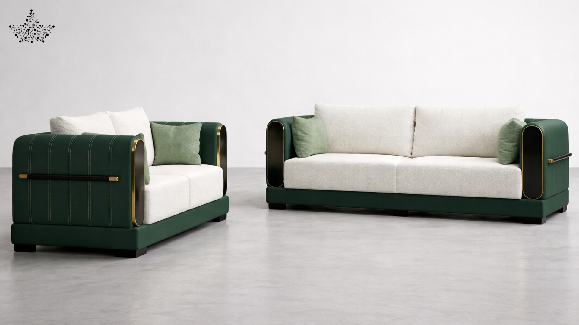 Green Lam Sofa